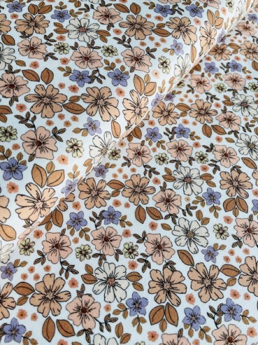 baumwolljersey-sommerblume pastell flieder stoffe